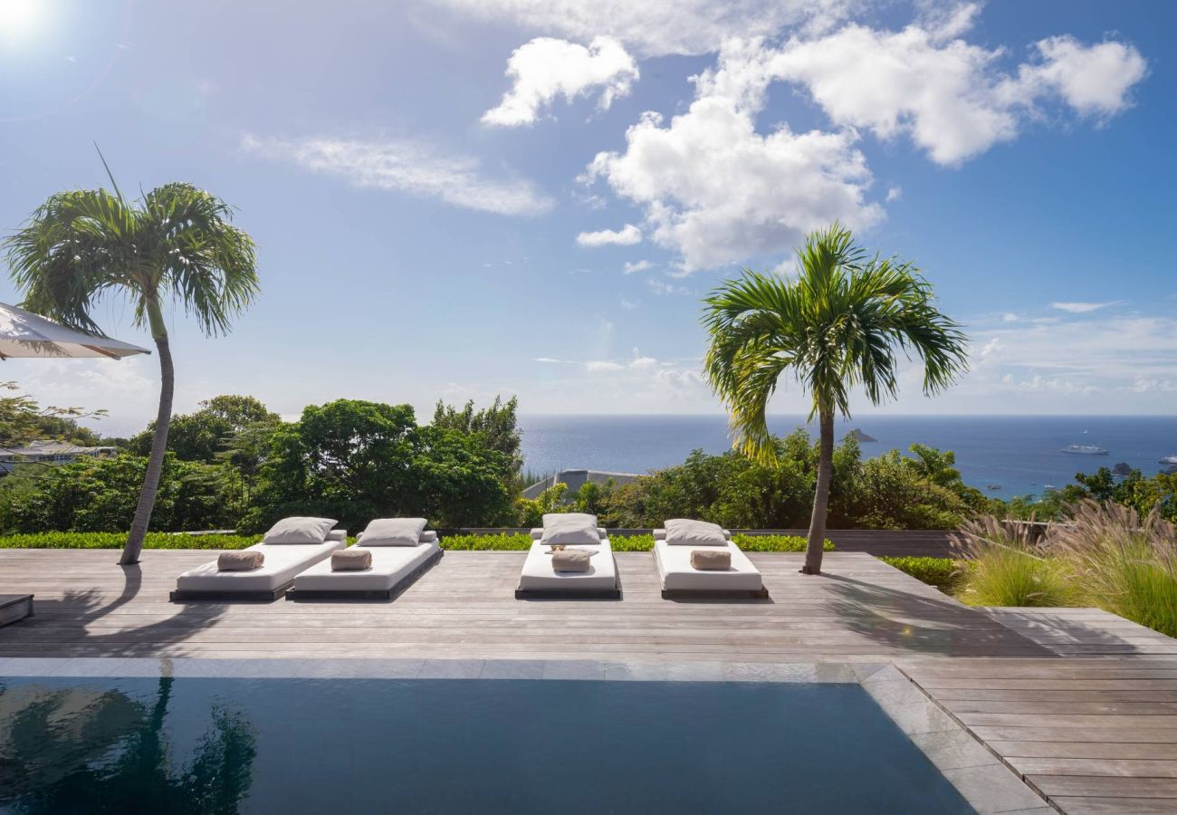 Villa in Saint Barthélemy - VILLA FLOATING GARDEN ST BARTS 3-BD