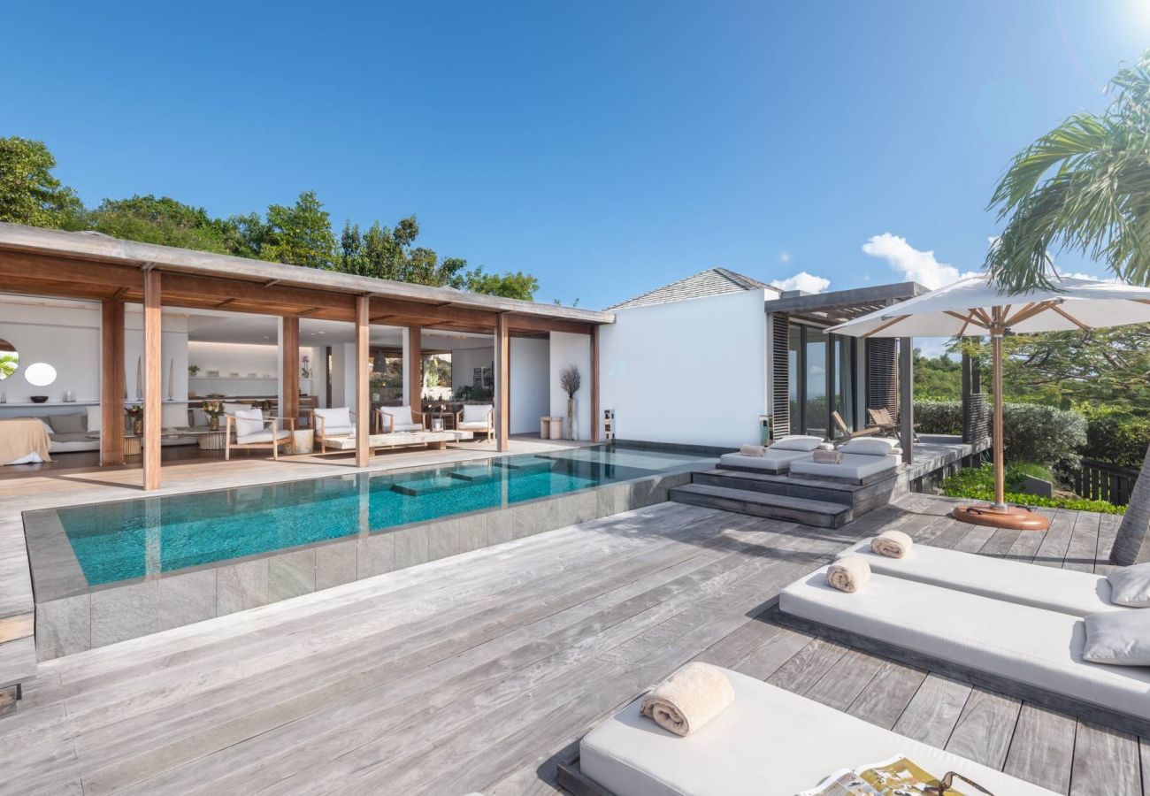 Villa in Saint Barthélemy - VILLA FLOATING GARDEN ST BARTS 3-BD