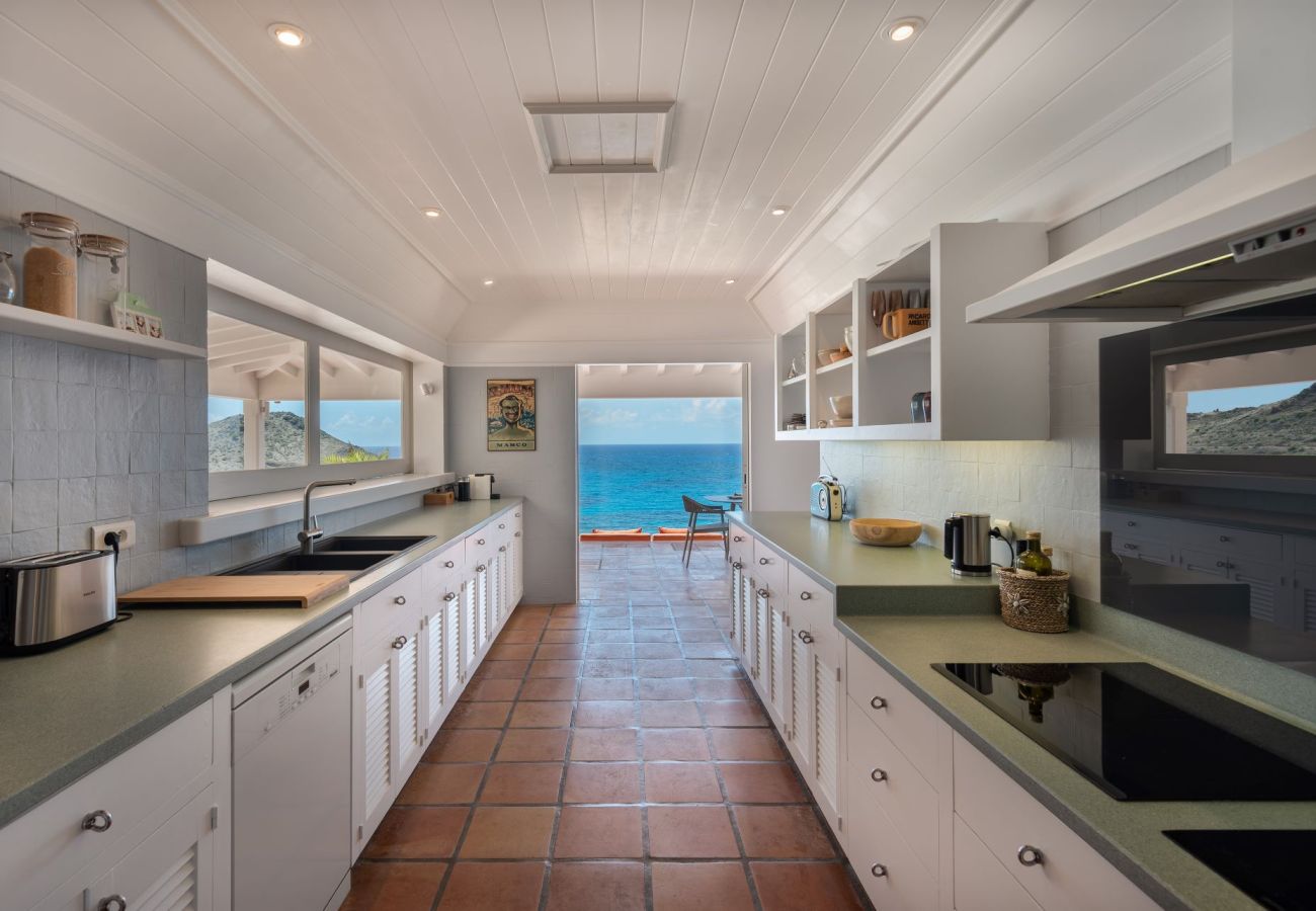 Villa in Saint Barthélemy - VILLA CHANT DE L'OCEAN ST BARTHS 3-BD