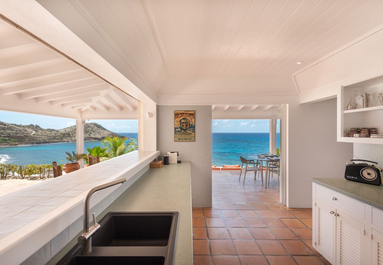 Villa in Saint Barthélemy - VILLA CHANT DE L'OCEAN ST BARTHS 3-BD