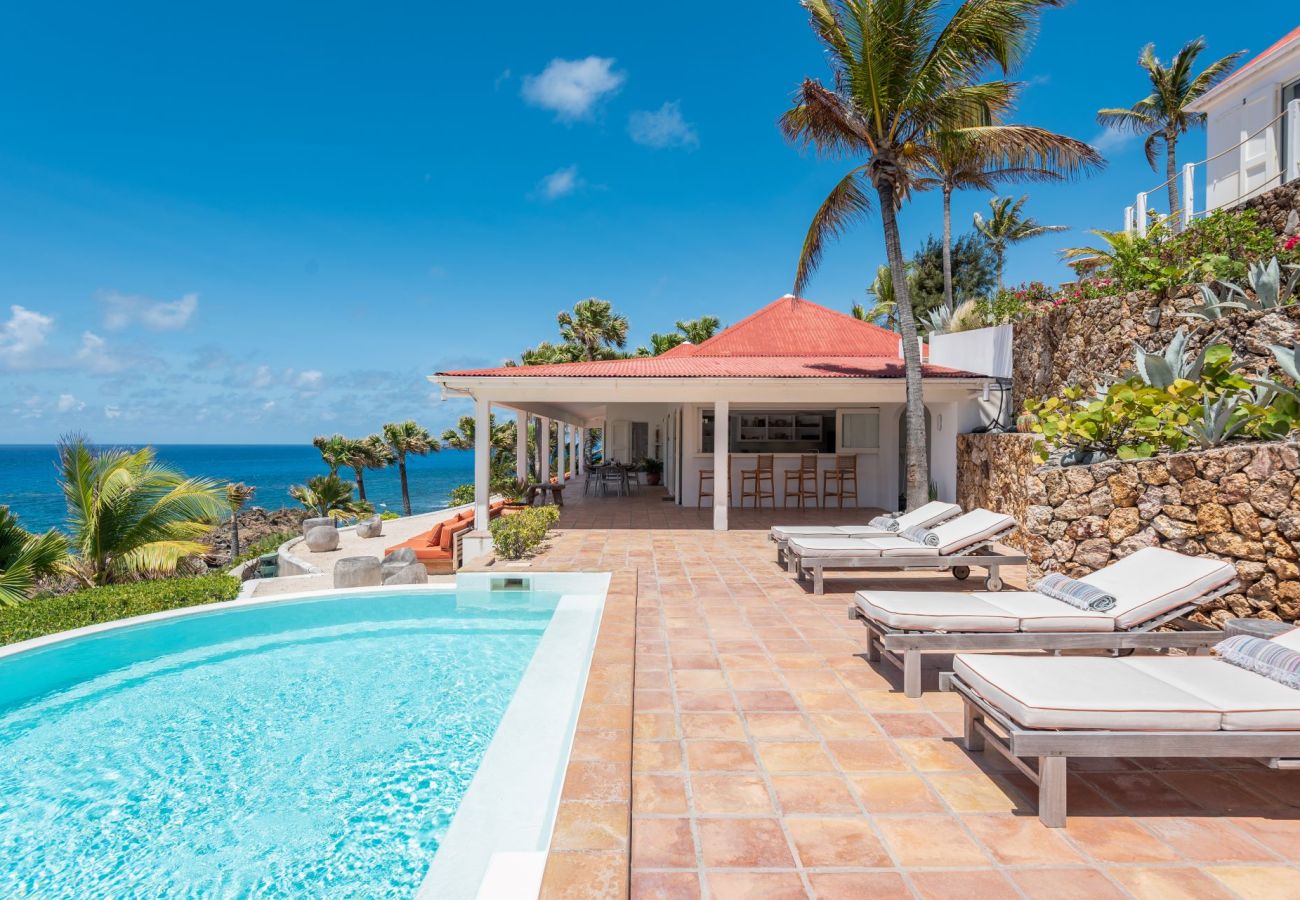 Villa in Saint Barthélemy - VILLA CHANT DE L'OCEAN ST BARTHS 3-BD