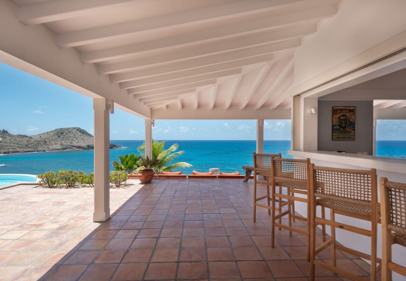 Villa in Saint Barthélemy - VILLA CHANT DE L'OCEAN ST BARTHS 3-BD