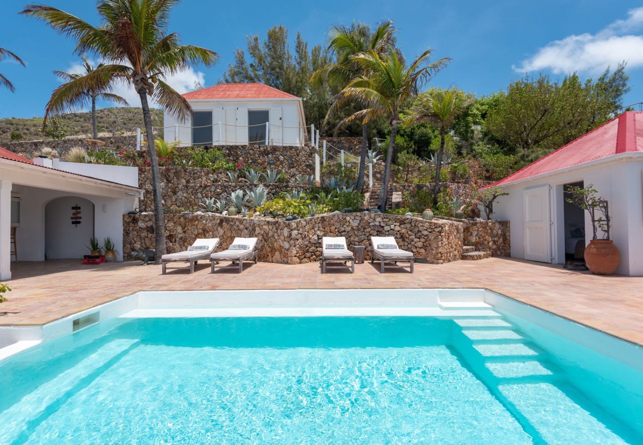 Villa in Saint Barthélemy - VILLA CHANT DE L'OCEAN ST BARTHS 3-BD